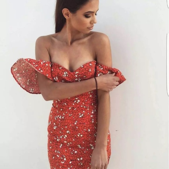 1 LEFT👌🌻Summer love Off SHOULDER FLORAL DRESS - Picture 2 of 7